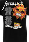 Metallica Tričko (Flaming Skull Tour 94 T-shirt)