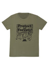 Hvězdné Války Tričko (Star Wars - Protect Our Forests Green T-shirt)