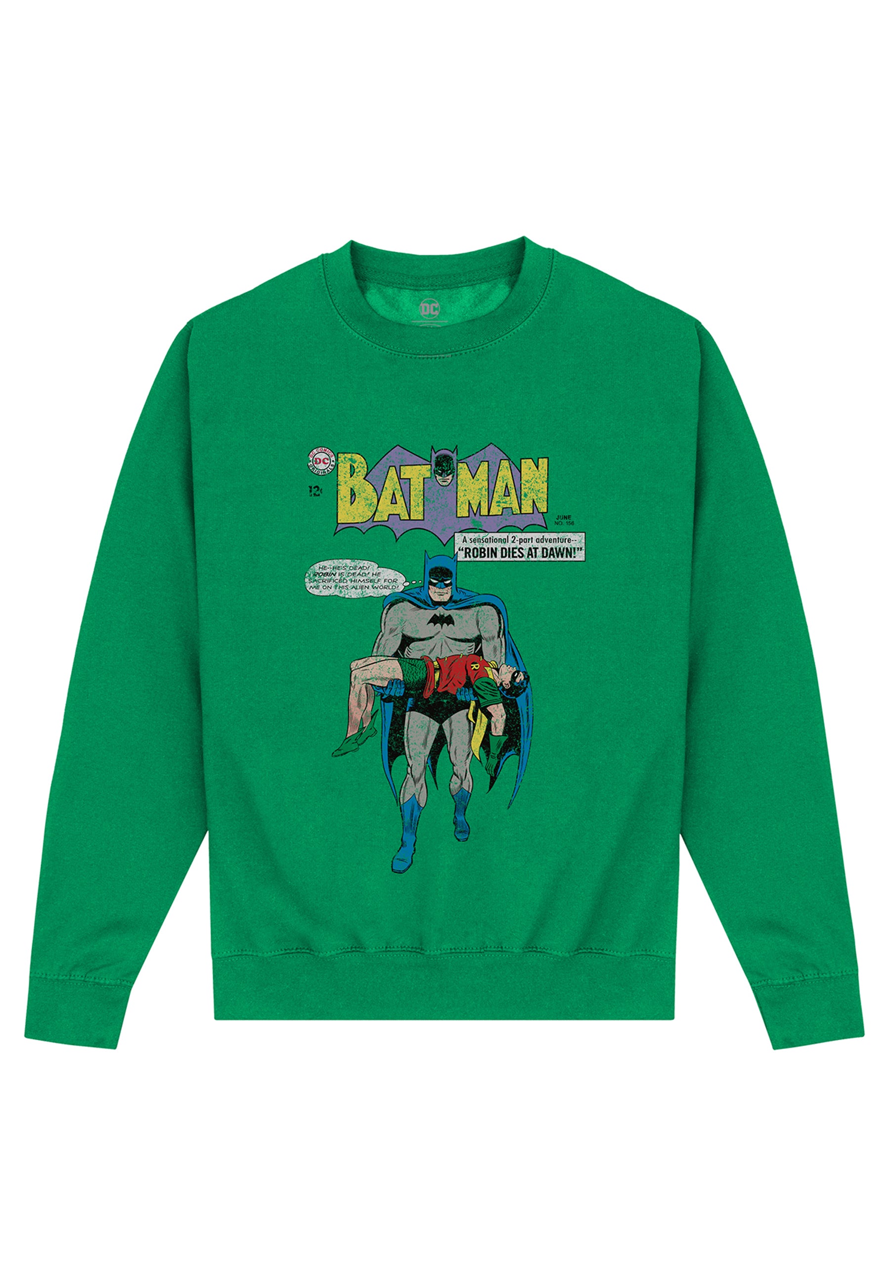 Batman Robin Zelená Mikina (Batman Robin Dies Sweatshirt)