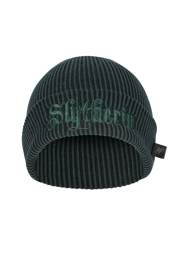 Harry Potter - Zmijozel Čepice s Bambulí (Slytherin Beanie)