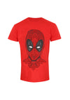 Marvel Comics Deadpool Červené Tričko (Deadpool Tattoo Style T-shirt)