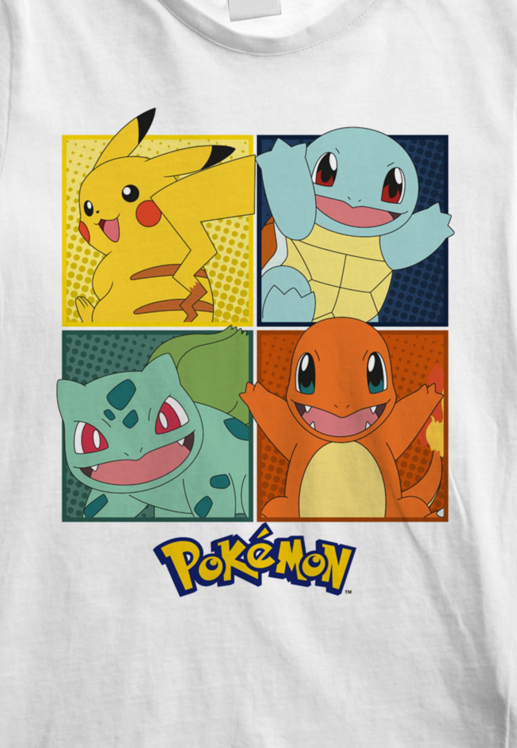 Pokémon Čtverce Dětské Tričko (Pokemon Squares Kids T-shirt)