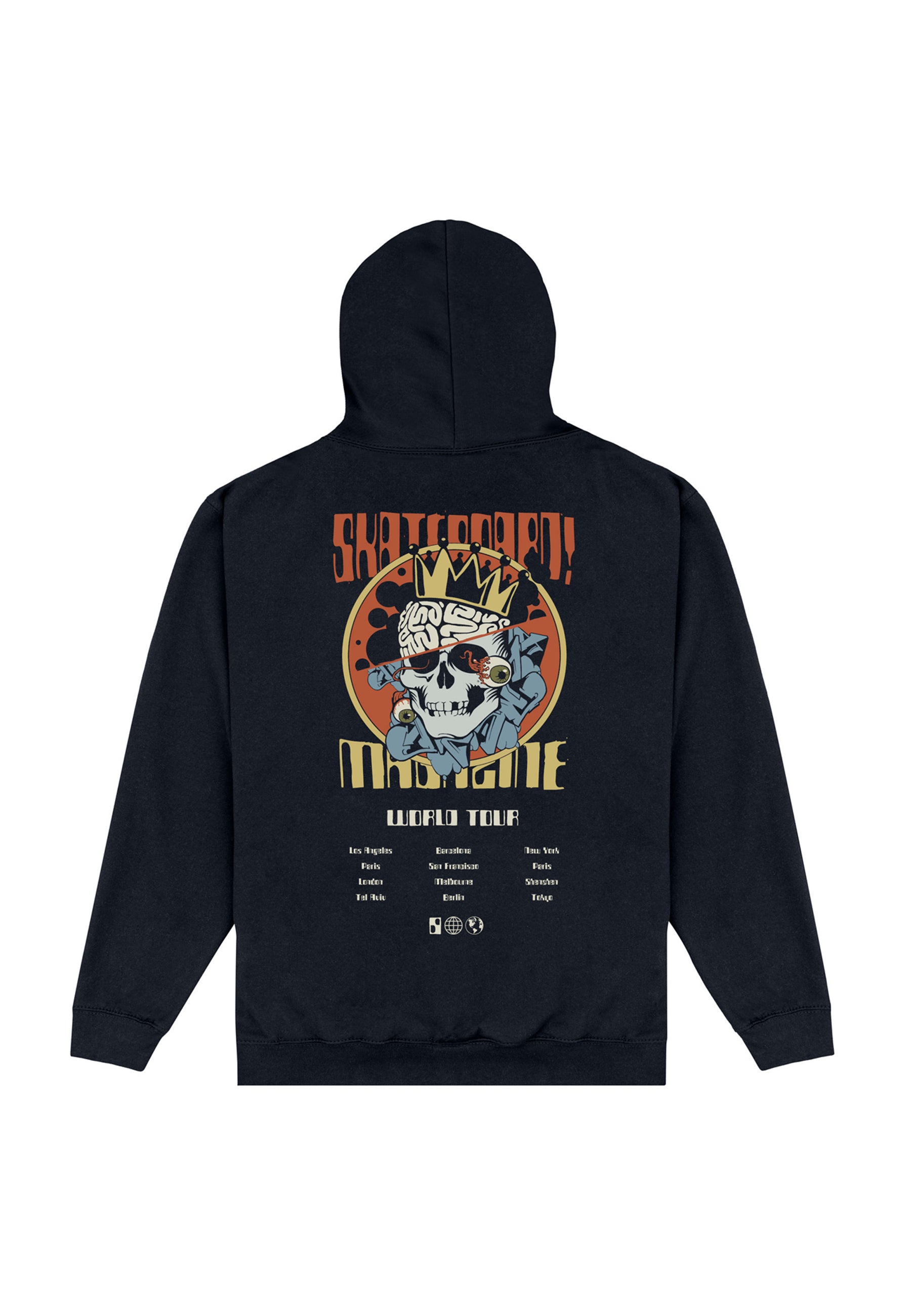 Skateboard Magazín Mikina (Skateboard! Magazine World Tour Hoodie)