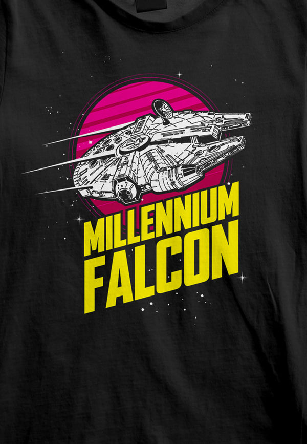 Hvězdné Války Dětské Tričko (Star Wars - Millenium Falcon Circle Kids T-shirt)