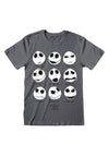 Ukradené Vánoce Tričko (Nightmare Before Christmas - Many Faces T-shirt)