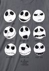 Ukradené Vánoce Tričko (Nightmare Before Christmas - Many Faces T-shirt)