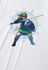 Legenda o Zeldě Link s Mečem Tričko (Legend Of Zelda - Skyward Sword Pose T-shirt)