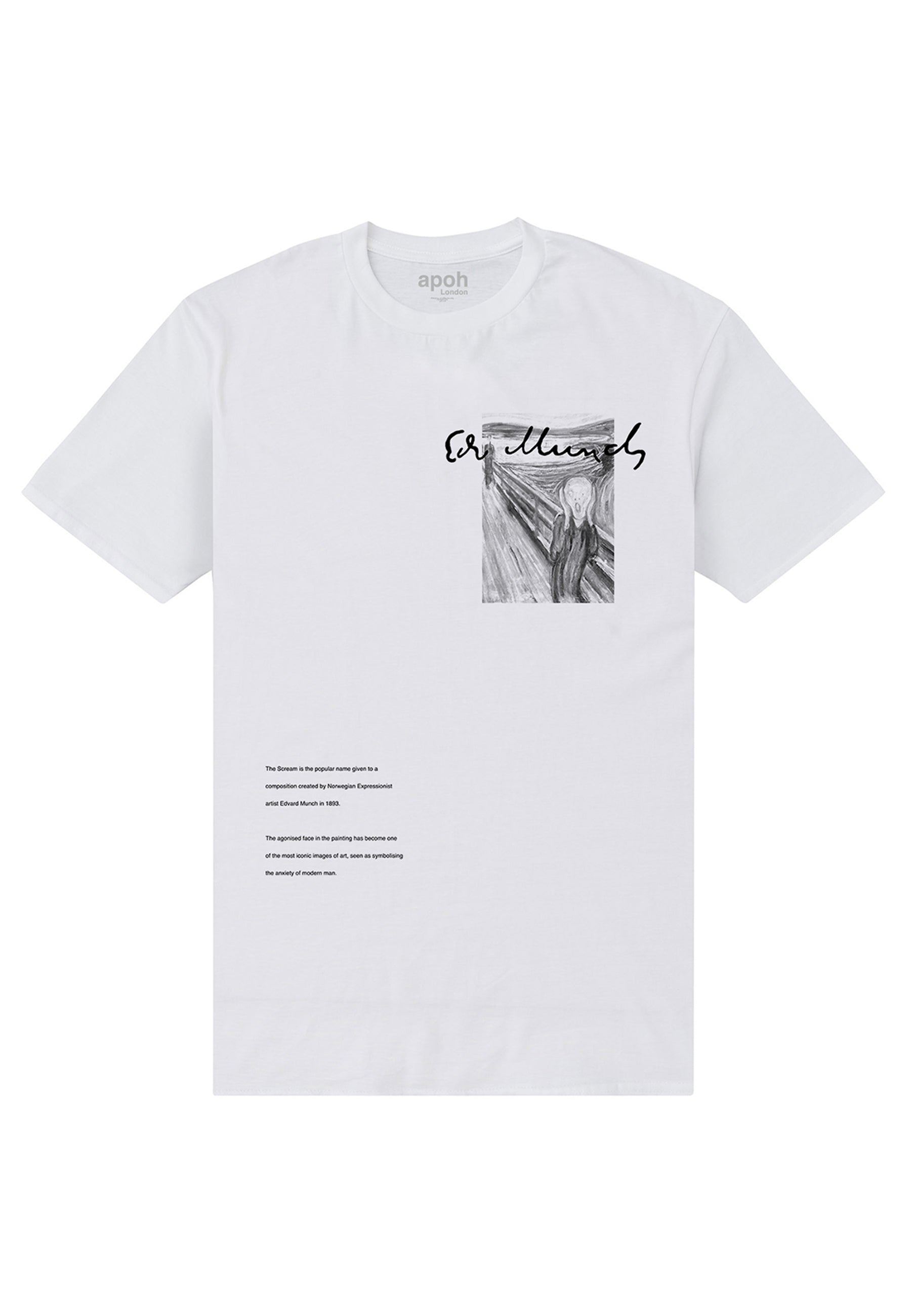 Munch 1893 Triko(Apoh Munch 1893 T-shirt)