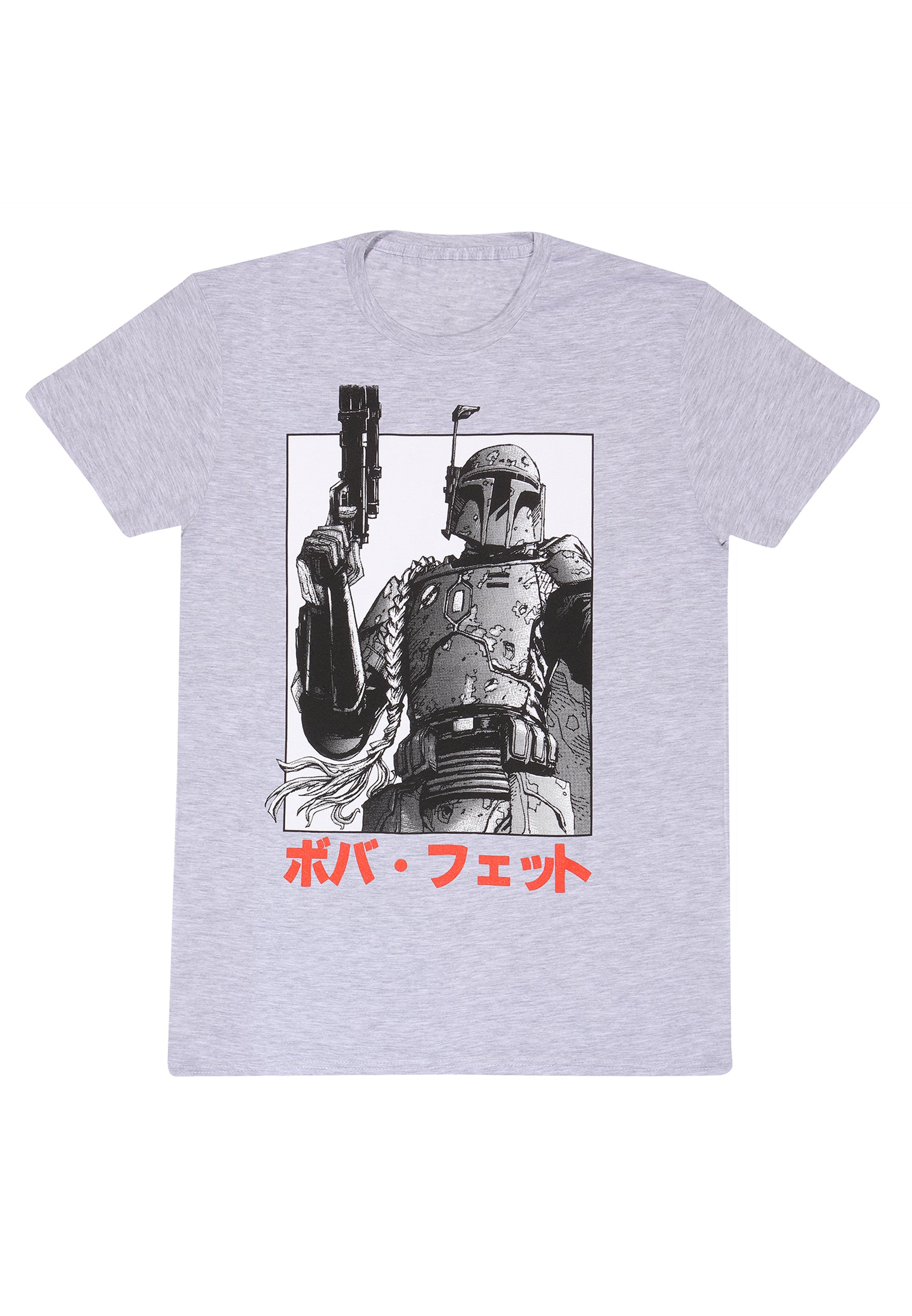 Hvězdné Války Tričko (Star Wars - Boba Fett Katakana T-shirt)