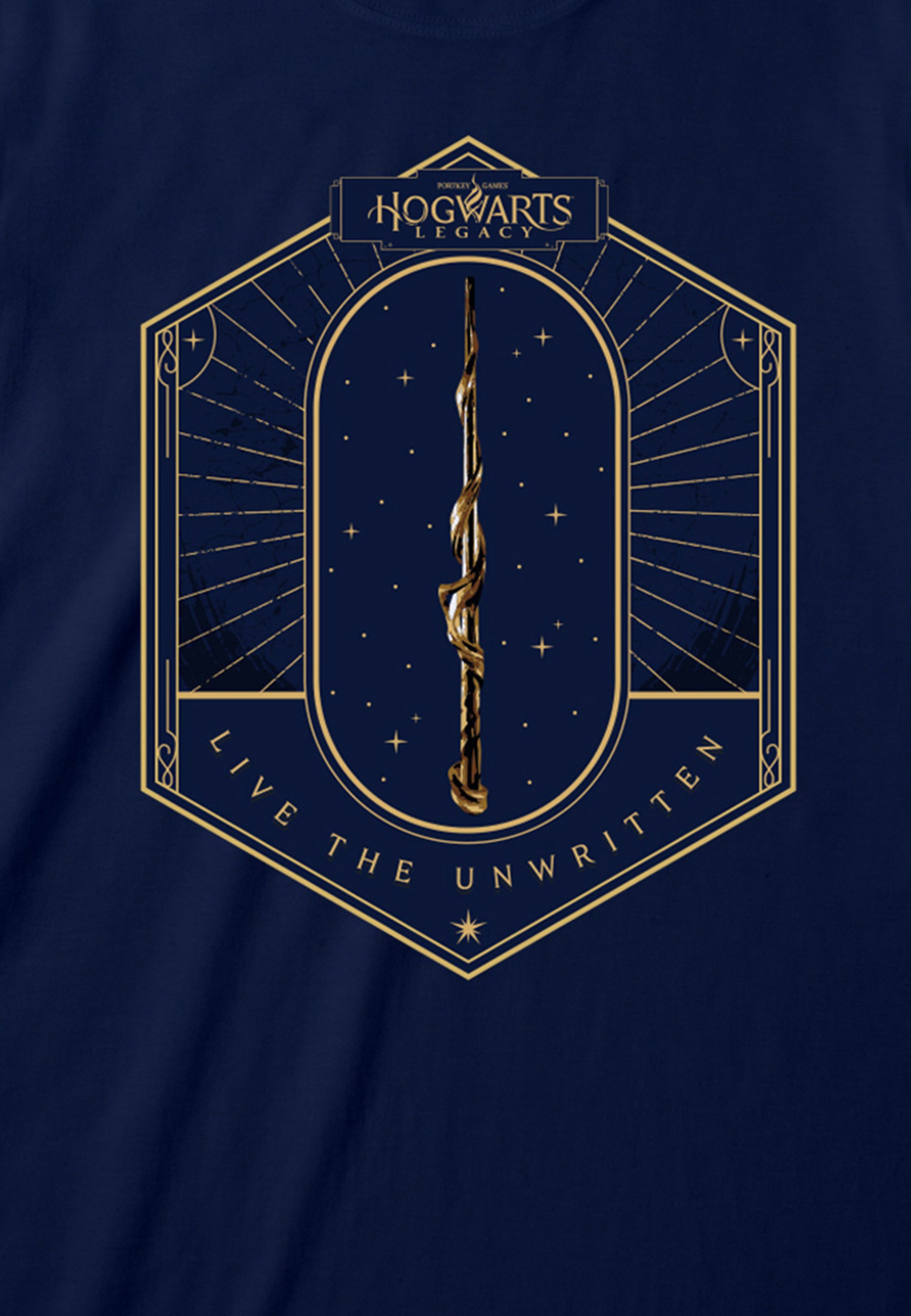 Hogwarts Legacy Tričko (Golden Wand T-shirt)