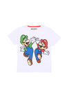 Super Mario Dětské Tričko (Mario And Luigi Overprint Kids T-shirt)