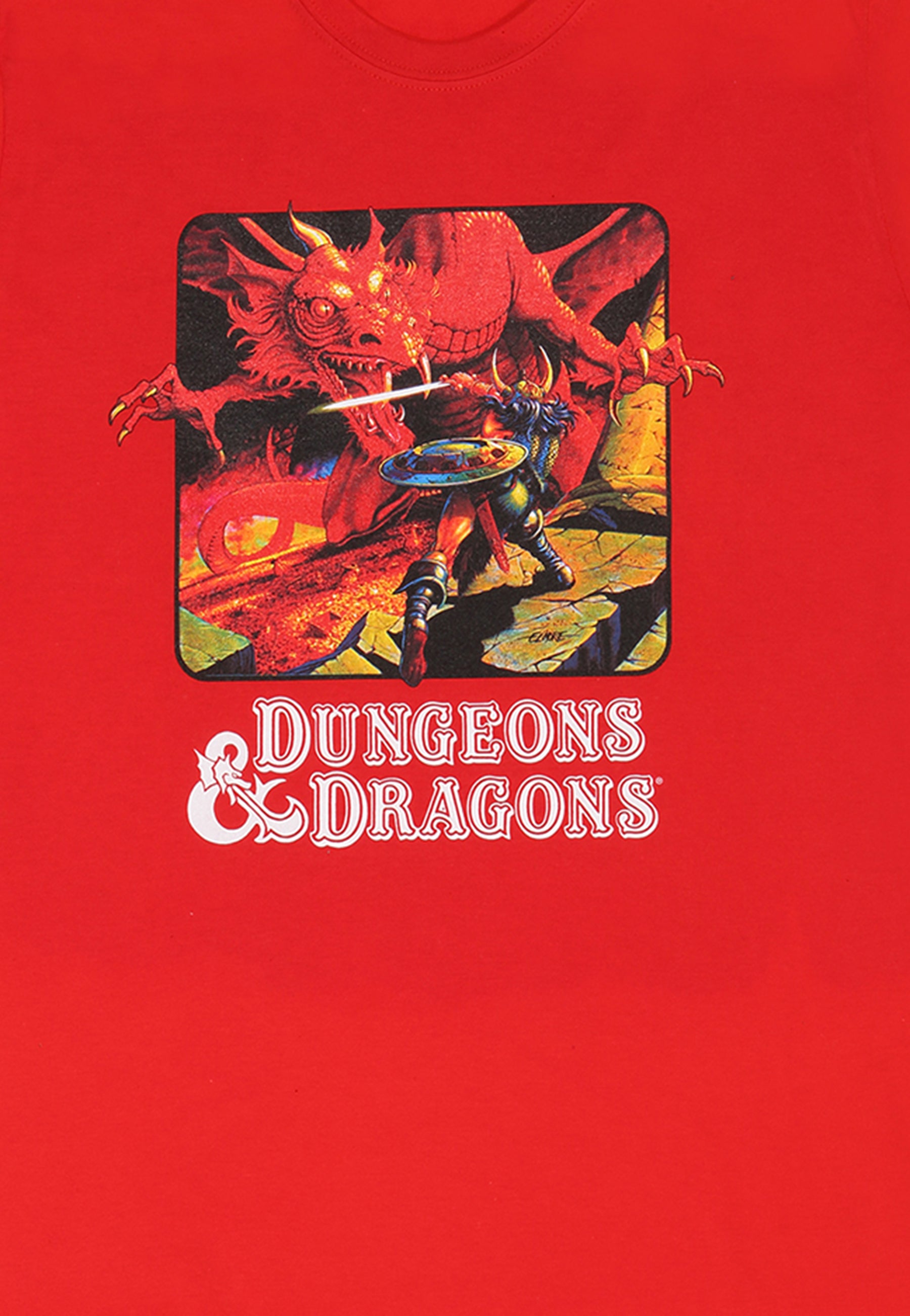 Dungeons And Dragons Tričko (Classic Poster T-shirt)