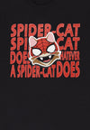 Spiderman Miles Morales Spider-Kočka Tričko (Miles Morales - Spider Cat T-shirt)