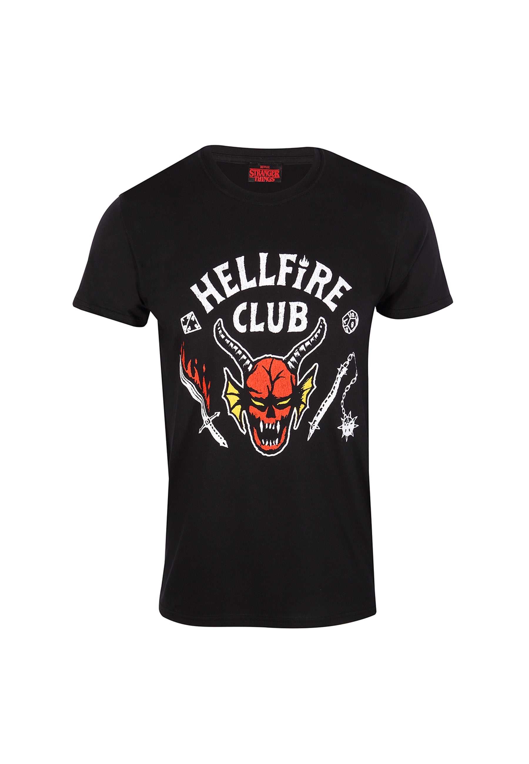 Stranger Things Tričko (Hellfire Club T-shirt)