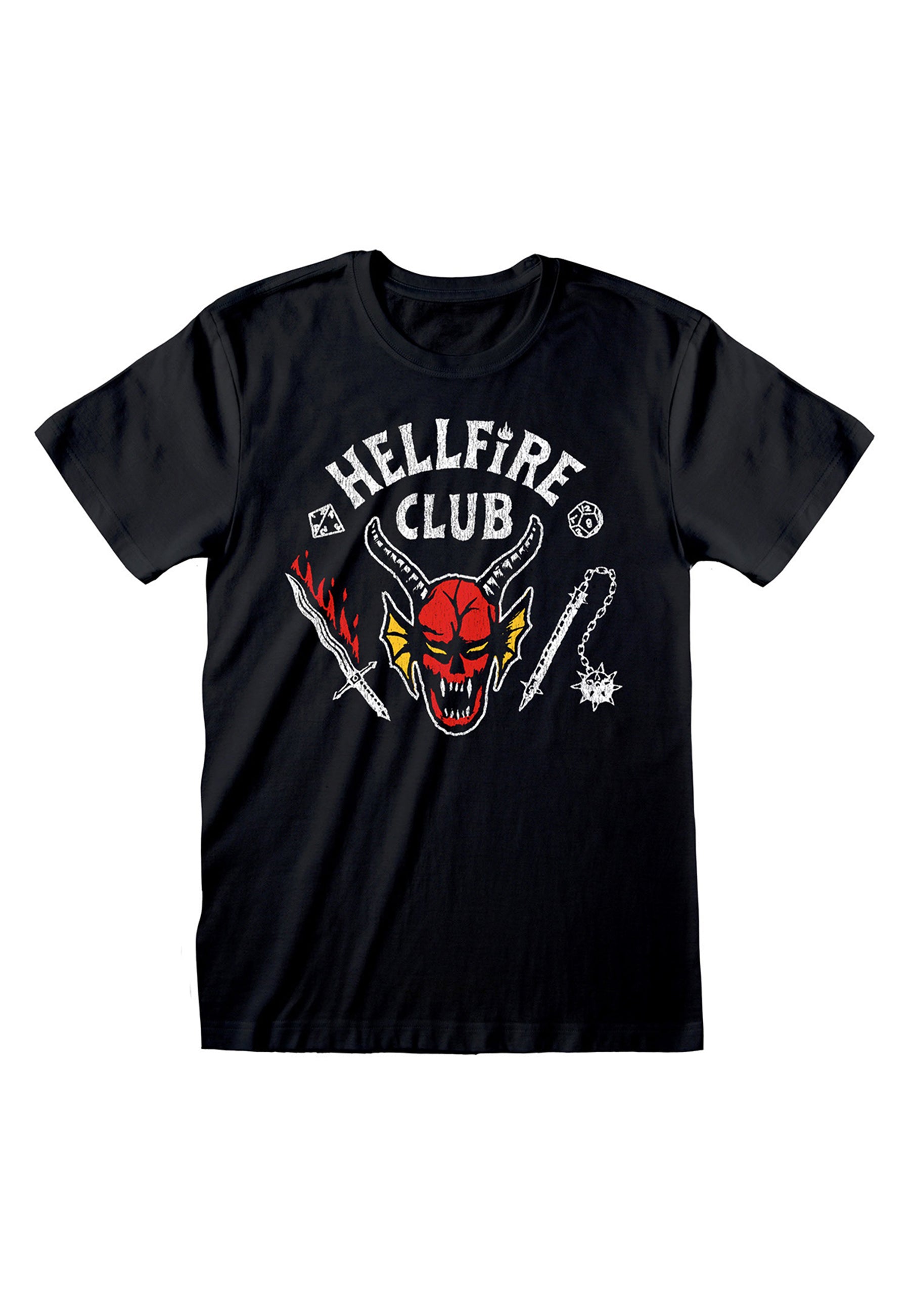 Stranger Things Tričko (Hellfire Club T-shirt)