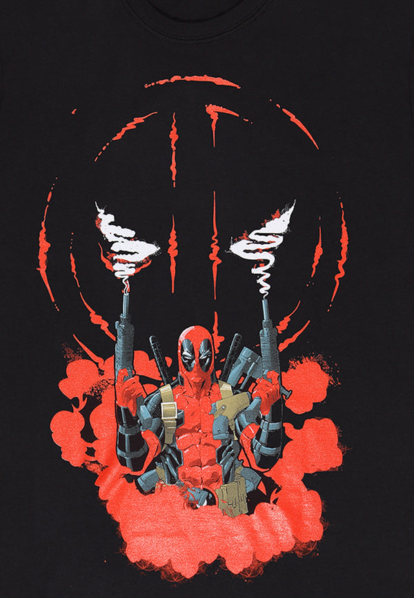 Marvel Deadpool Tričko (Deadpool Smoking T-shirt)