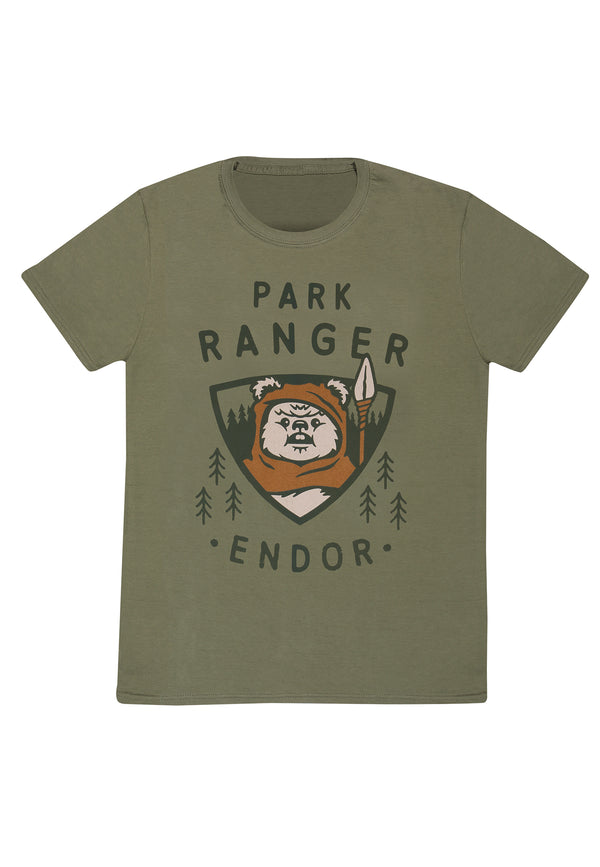 Hvězdné Války Tričko (Star Wars - Endor Park Ranger T-shirt)