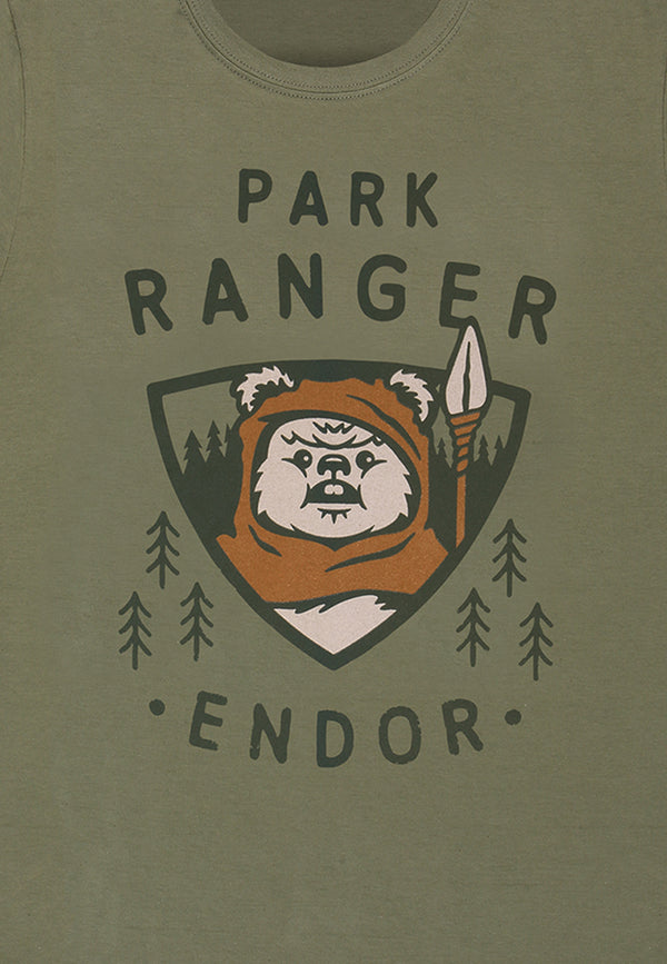 Hvězdné Války Tričko (Star Wars - Endor Park Ranger T-shirt)