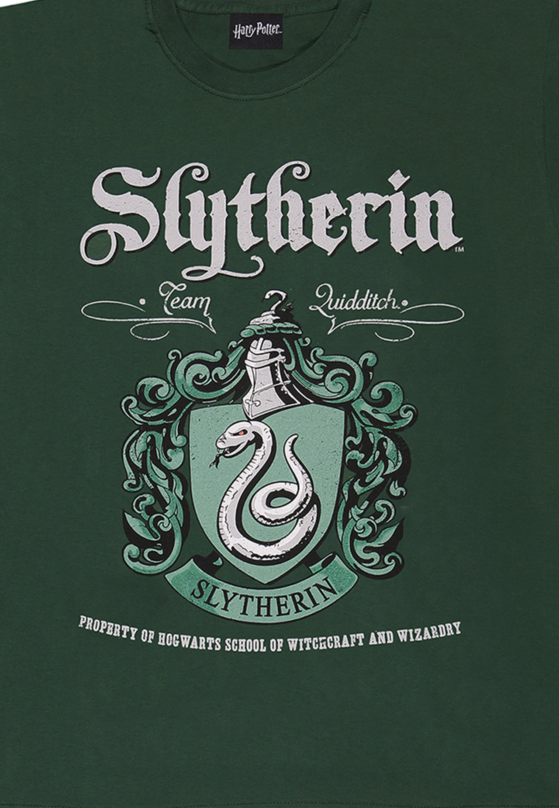 Harry Potter Zmijozel Tričko (Slytherin Crest T-shirt)