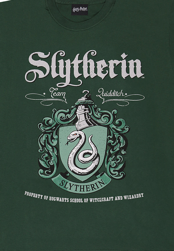 Harry Potter Zmijozel Tričko (Slytherin Crest T-shirt)