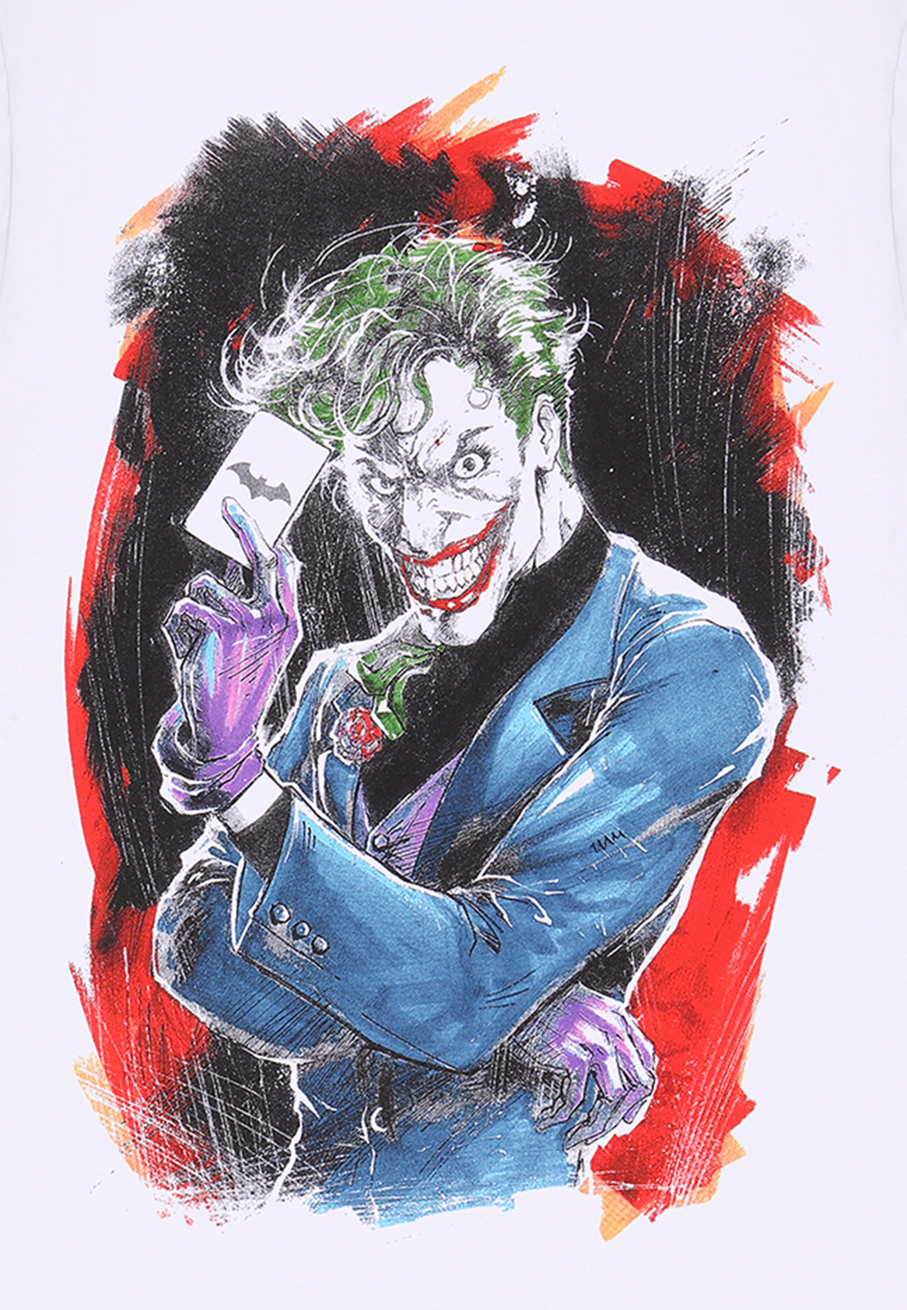 DC Comics Joker Karta Tričko (Joker Card T-shirt)