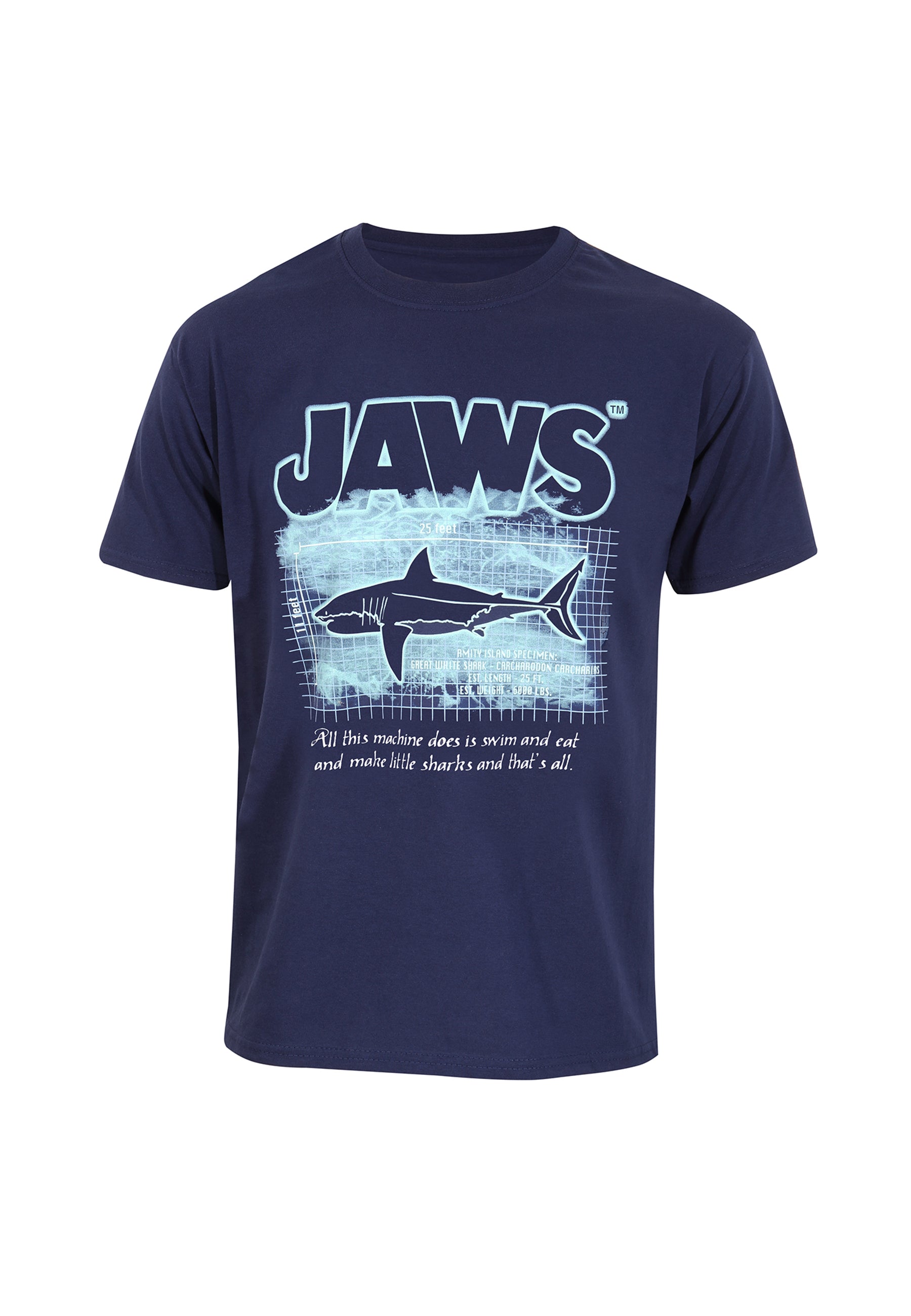 Čelisti Tričko (Jaws - Great White Info T-shirt)