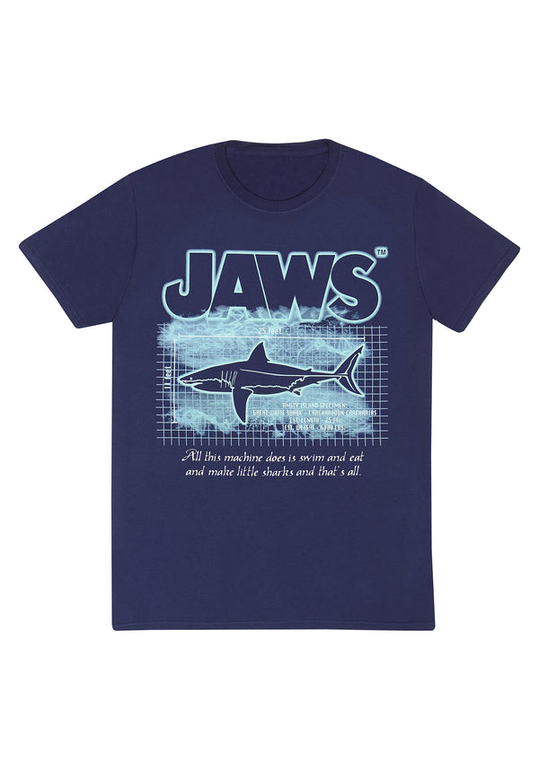 Čelisti Tričko (Jaws - Great White Info T-shirt)