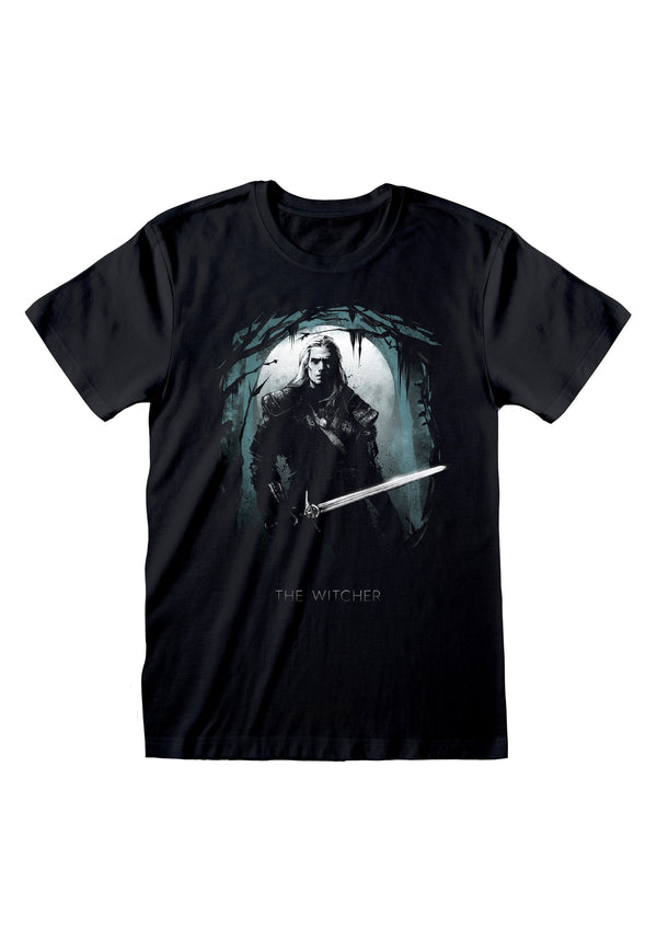 Zaklínač (Witcher - Silhouette Moon T-shirt)