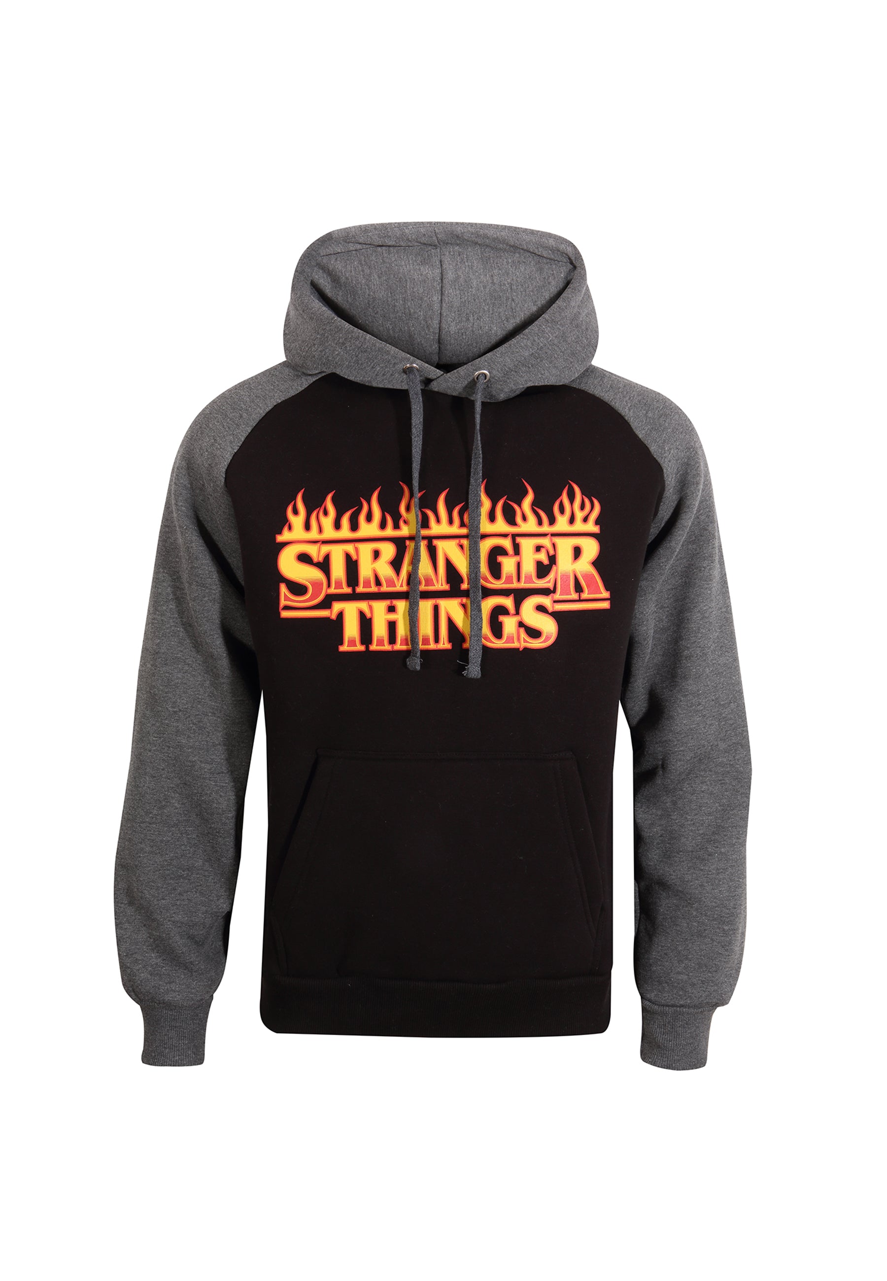 Stranger Things Hořící Logo (Flaming Logo Hoodie)