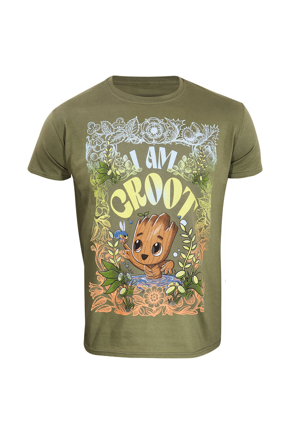 Já Jsem Groot 70tá Léta Styl Tričko (I Am Groot - Seventies Style T-shirt)