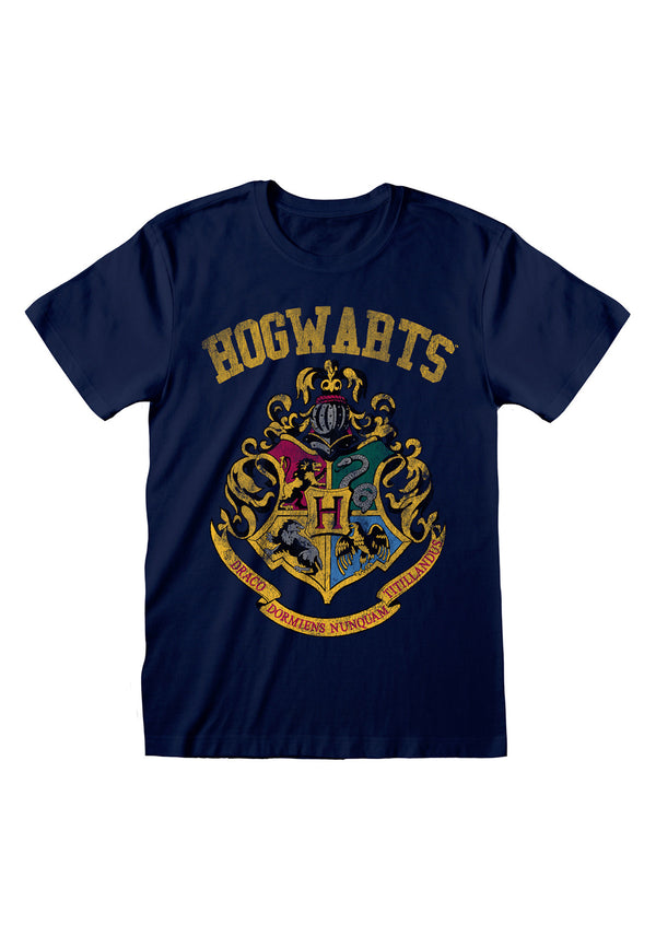 Harry Potter Hogwarts Znak Tričko (Hogwarts Faded Crest T-shirt)