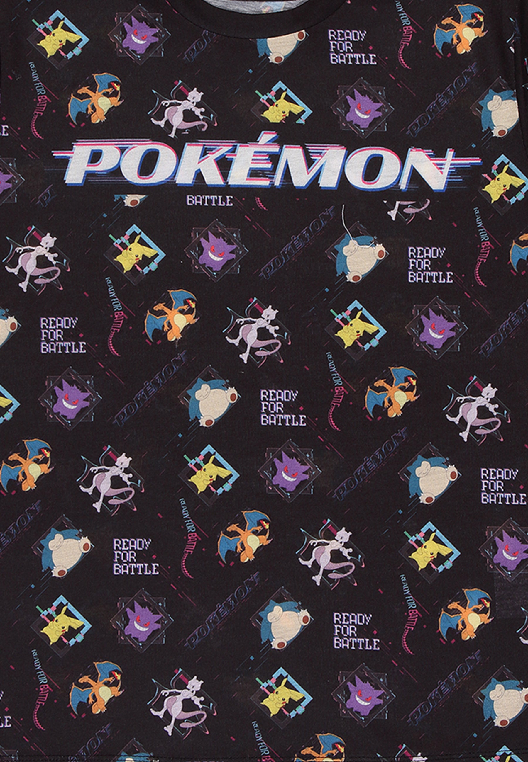 Pokémon Celý Potisk Dětské Tričko (Pokémon Distortion Kids T-shirt)