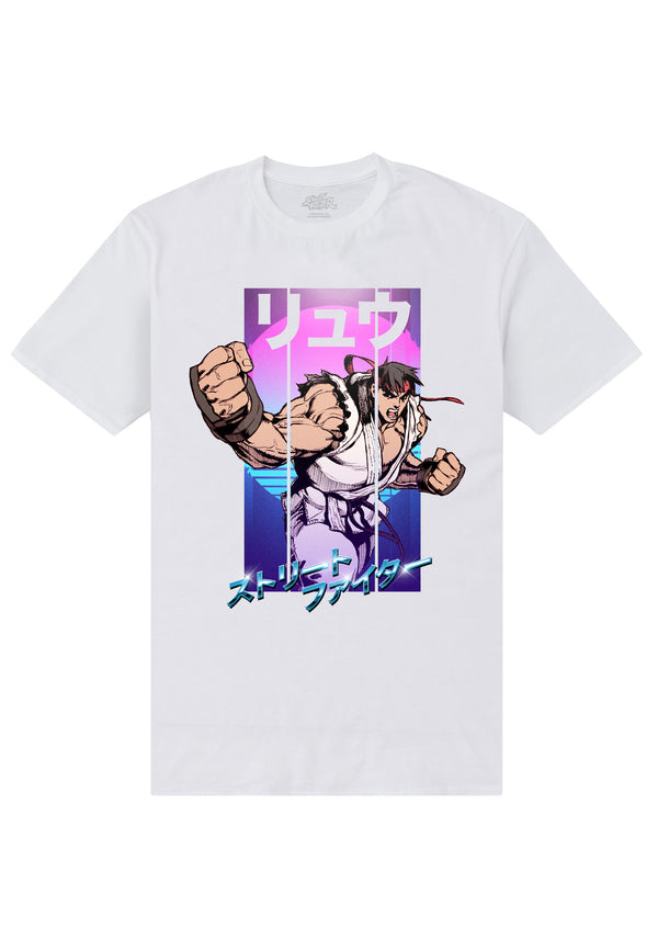 Street Fighter Tričko Unisex (Street Fighter Ryu Future 80s)