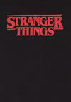 Stranger Things T-shirt (Stranger Things Logo Black T-shirt)