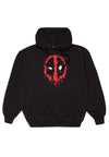 Deadpool Černá Mikina (Deadpool Splat Hoodie)