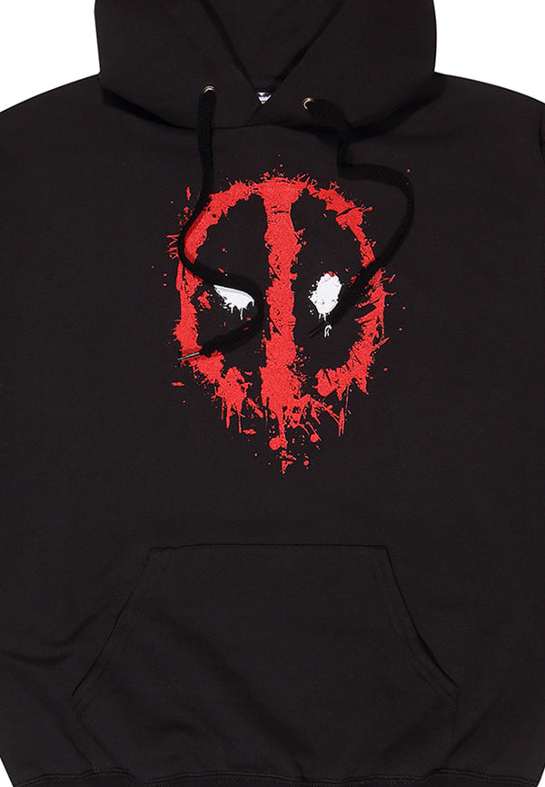 Deadpool Černá Mikina (Deadpool Splat Hoodie)