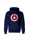 Kapitán Amerika Mikina (Captain America Shield Hoodie)