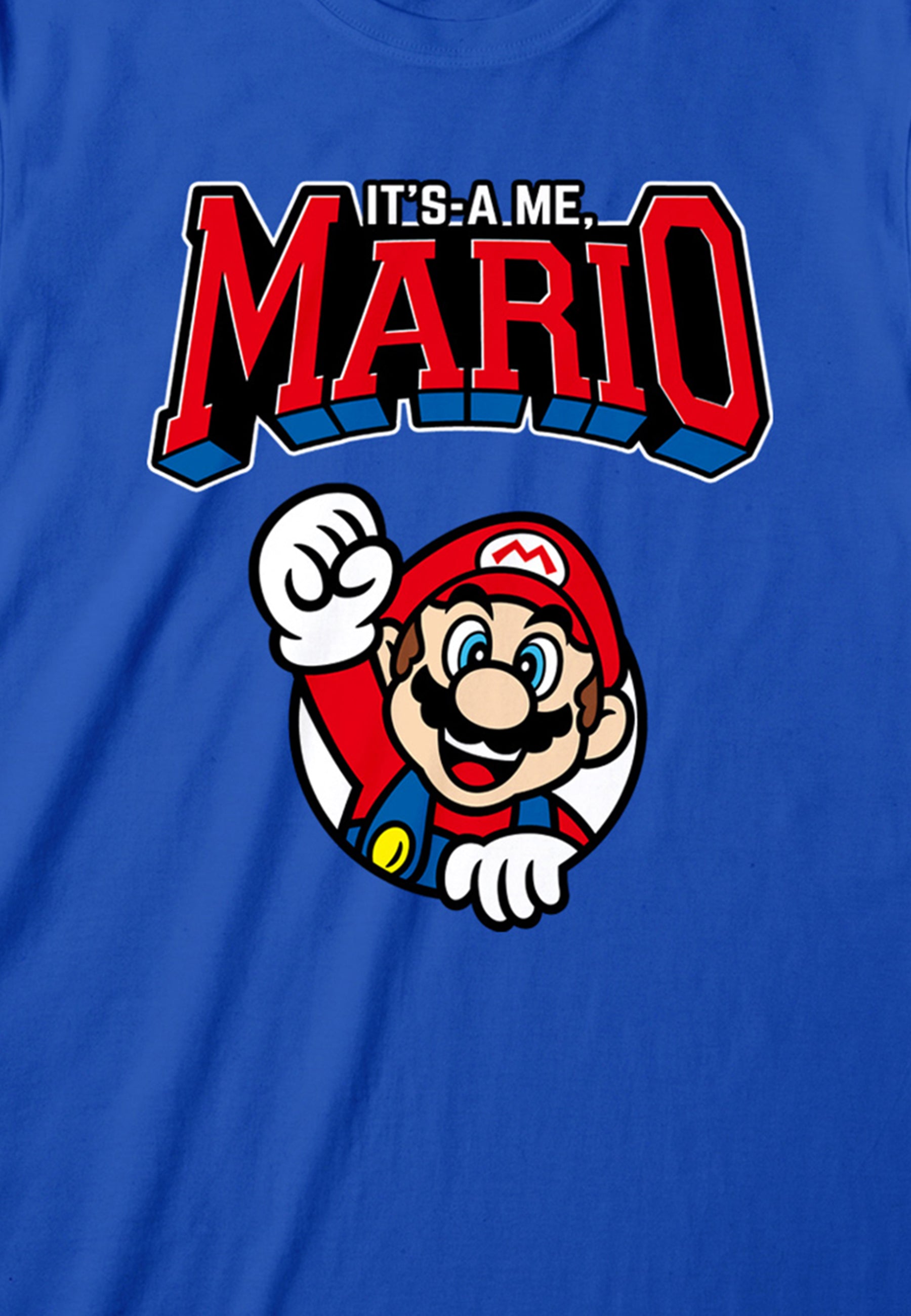 Super Mario Mario Tričko (Mario Varsity T-shirt)