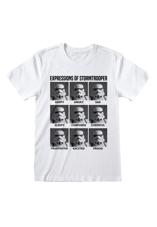 Hvězdné Války Výrazy StormtrooperTričko (Star Wars - Expressions Of StormtrooperT-shirt)